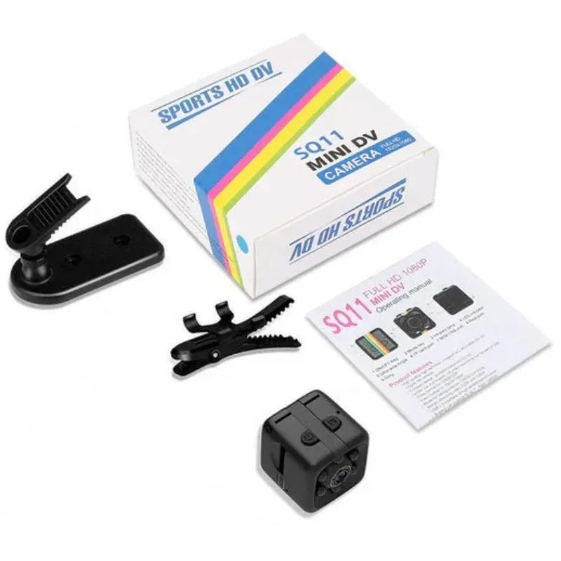 SQ11 Mini Camera HD 1080P | Night Vision Motion Detection DVR Camcorder