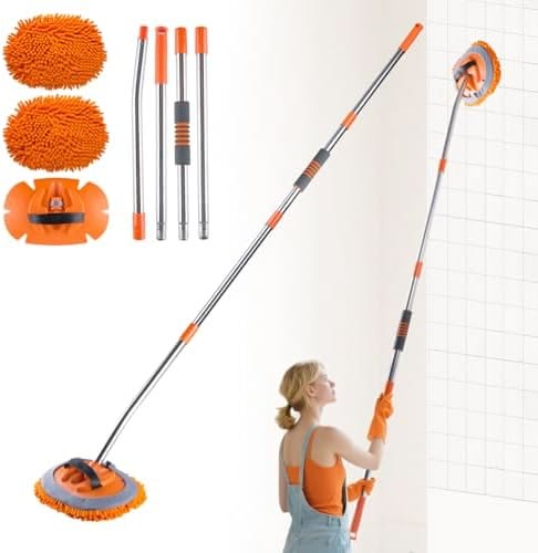 Sunflower 360° Rotating Cleaning Mop- Walls, Floors & Windows