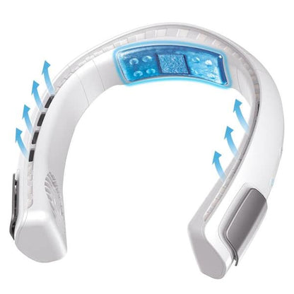 Arctic Air Freedom Wearable Neck Fan & Air Purifier | USB Rechargeable 3-Speed Personal Cooler for Indoor Outdoor Travel