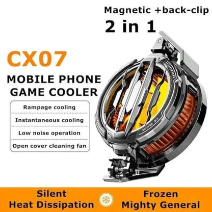 MEMO CX07  Mobile Cooling Fan 15W | Semiconductor Phone Cooler for Gaming | Magnetic Mobile Radiator for Android & iPhone