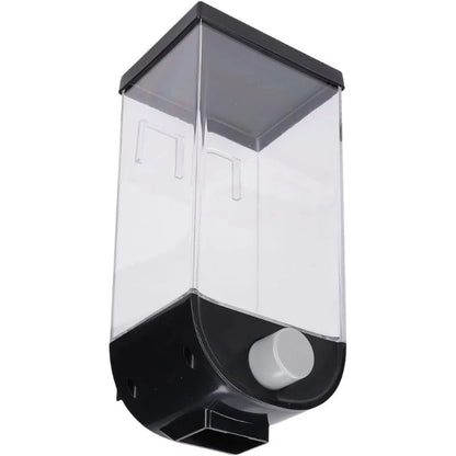 Wall Mounted Cereal Dispenser | 1.5L One-Touch Grain Storage Container